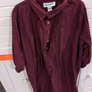 2xl maroon dress